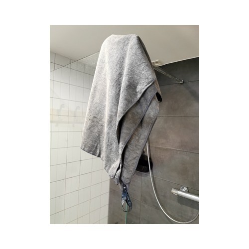 Towel BasicNature Terry, 150x85cm, Grey