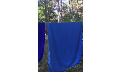 Dvielis BasicNature Velour, 85x150cm, zils