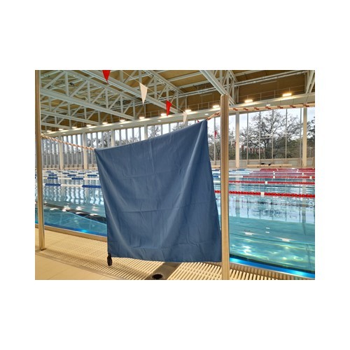 Dvielis BasicNature Velour, 85x150cm, zils