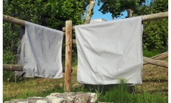 Полотенце BasicNature Velour, 120x60 см, серое