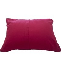 Дорожная подушка BasicNature Travel, 40x30 см, красная