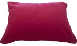 Ceļojumu spilvens BasicNature Travel, 40x30 cm, sarkans