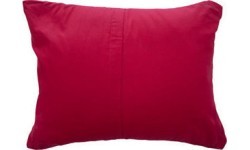 Ceļojumu spilvens BasicNature Travel, 40x30 cm, sarkans
