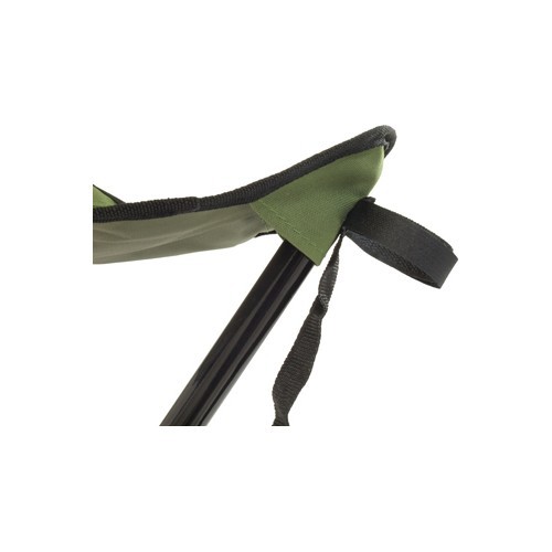 Saliekams trīskāju ķeblītis Travelchair BasicNature, zaļš, tērauda