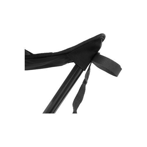 3-leg Folding Stool BasicNature, Black