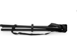 3-leg Folding Stool BasicNature, Black