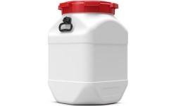 BasicNature Wide Mouth Barrel, square