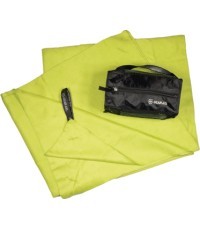 Dvielis GearAid Microfiber 50x100cm, zaļš