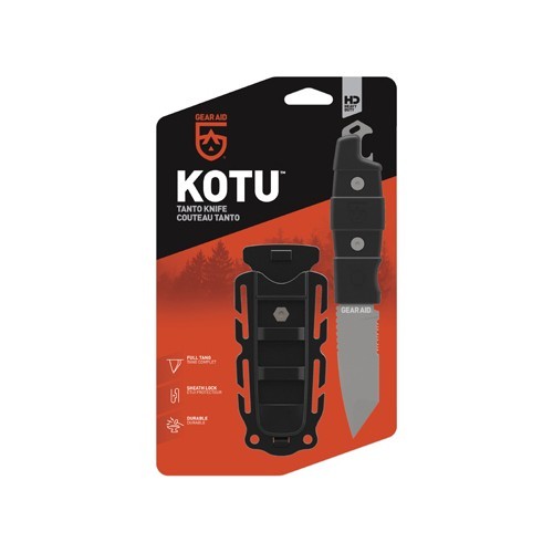 Нож GearAid Kotu Tanto, черный