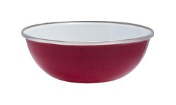 Enamel Bowl Origin Outdoors 15cm, Red