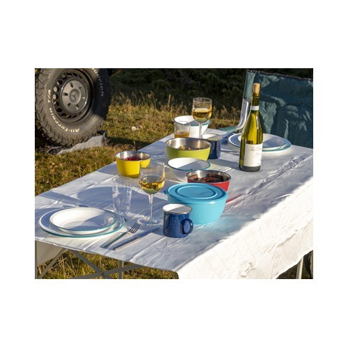 Enamel Cup Origin Outdoors 360ml, Blue