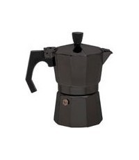 BasicNature Bellanapoli Espresso Maker, 3 Cups, Black