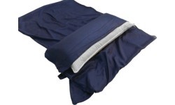 Вкладыш в спальный мешок Origin Outdoors Silk, прямоугольный, королевский синий