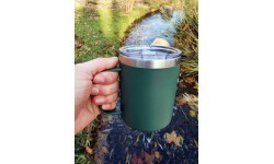 Termokrūze Origin Outdoors, nerūsējošais tērauds, tumši zaļa