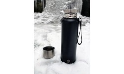 Термос Origin Outdoors Vacuum PureSteel, 1 л, чёрный
