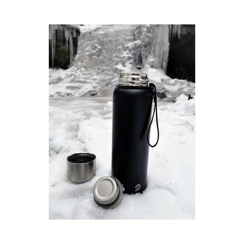 Termoss Origin Outdoors Vacuum PureSteel, 1 l, melns