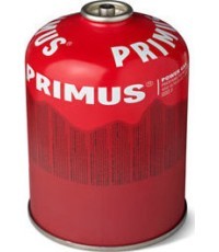 Gāzes balons Primus Power Gas Self-Sealing, 450 g, sarkans