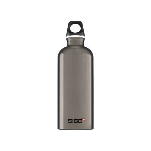 Alumīnija pudele SIGG Alu Drinking Traveller 0,6 l, Smoked Pearl