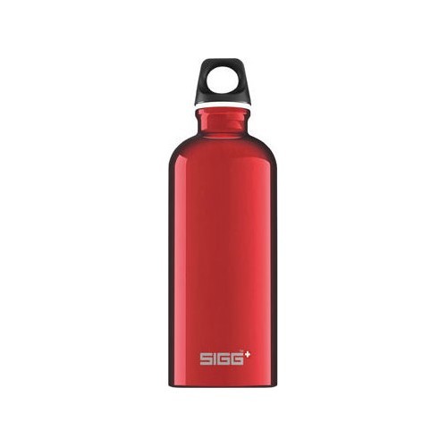 Bottle SIGG Alu Drinking Traveller 0.6L, Red