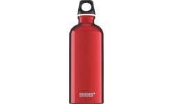 Pudele SIGG Alu Drinking Traveller 0.6L, sarkana
