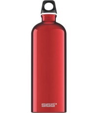 Фляга SIGG Alu Drinking Traveller 1L, красная