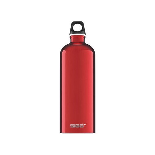Bottle SIGG Alu Drinking Traveller 1L, Red