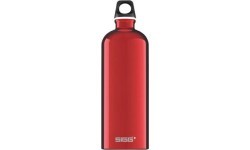 Pudele SIGG Alu Drinking Traveller 1L, sarkana