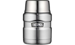 Pārtikas termoss King 0.47L, tērauda, ar karoti