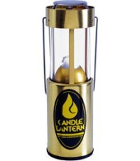 Sveču laterna UCO Brass, pulēta