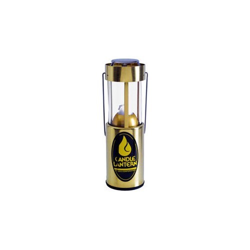 Sveču laterna UCO Brass, pulēta