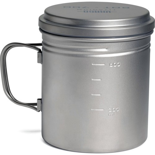Titāna pudele-krūze Vargo Bot, 0,7 l