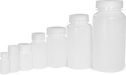 BasicNature pudele ar platu kaklu, apaļa