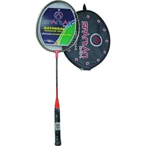 SAPARTAN DROP SHOT badmintona rakete - Red-Bronze