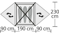 Origin Outdoors Tent 'Snugly'