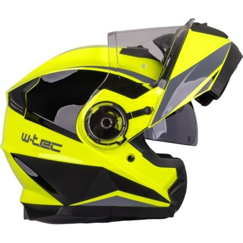 Flip-Up Motorcycle Helmet W-TEC Banelmeda - Matt Black
