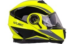 Paceļama motocikla ķivere W-TEC Banelmeda - Matēti melna