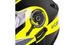 Flip-Up Motorcycle Helmet W-TEC Banelmeda - Matt Black