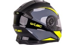 Flip-Up Motorcycle Helmet W-TEC Banelmeda - Matt Black
