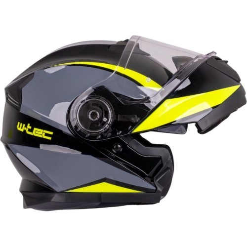 Flip-Up Motorcycle Helmet W-TEC Banelmeda - Matt Black