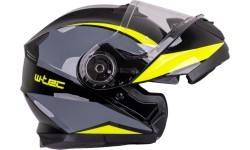 Paceļama motocikla ķivere W-TEC Banelmeda - Matēti melna