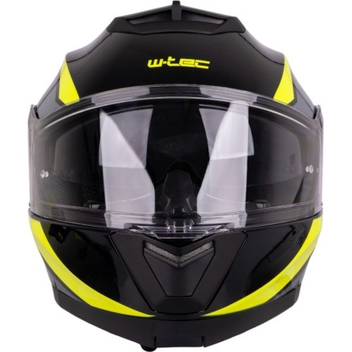 Flip-Up Motorcycle Helmet W-TEC Banelmeda - Matt Black