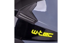 Paceļama motocikla ķivere W-TEC Banelmeda - Matēti melna