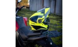 Flip-Up Motorcycle Helmet W-TEC Banelmeda - Matt Black