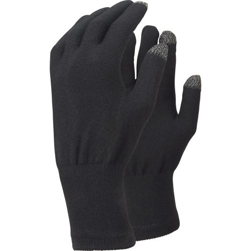 Перчатки TREKMATES MERINO TOUCH, чёрные, размер XL