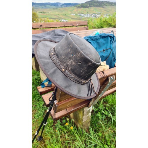 Origin Outdoors ādas cepure 'Crushable'