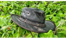 Origin Outdoors Leather Hat 'Crushable'
