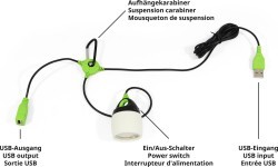 Origin Outdoors LED lampa "Connectable"