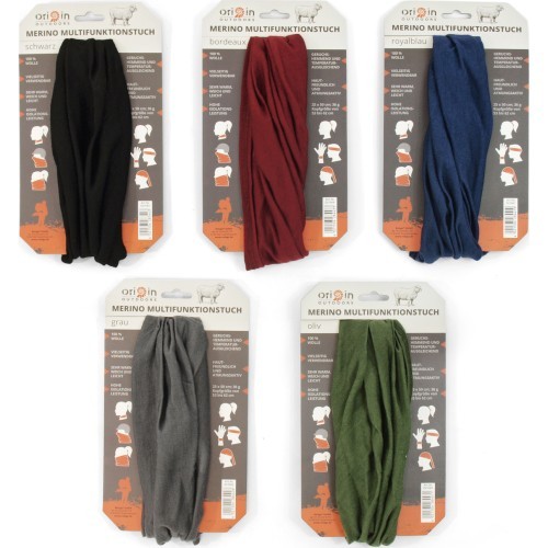 Origin Outdoors daudzfunkcionāls merino kakla lakats