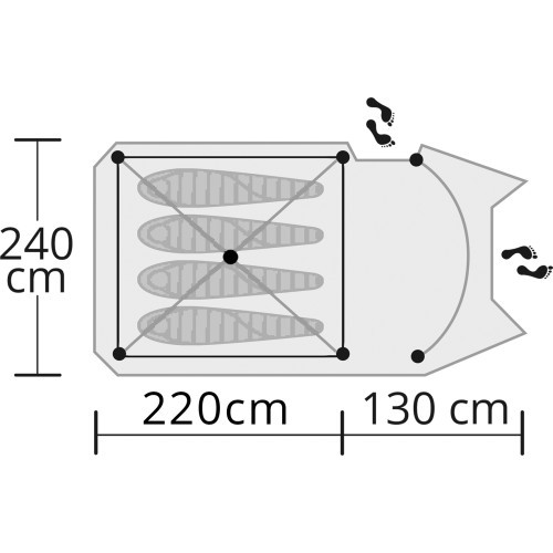Origin Outdoors Tent 'Hyggelig'