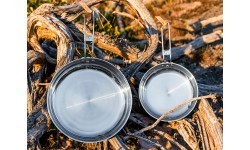 Primus nerūsējošā tērauda panna 'Campfire'